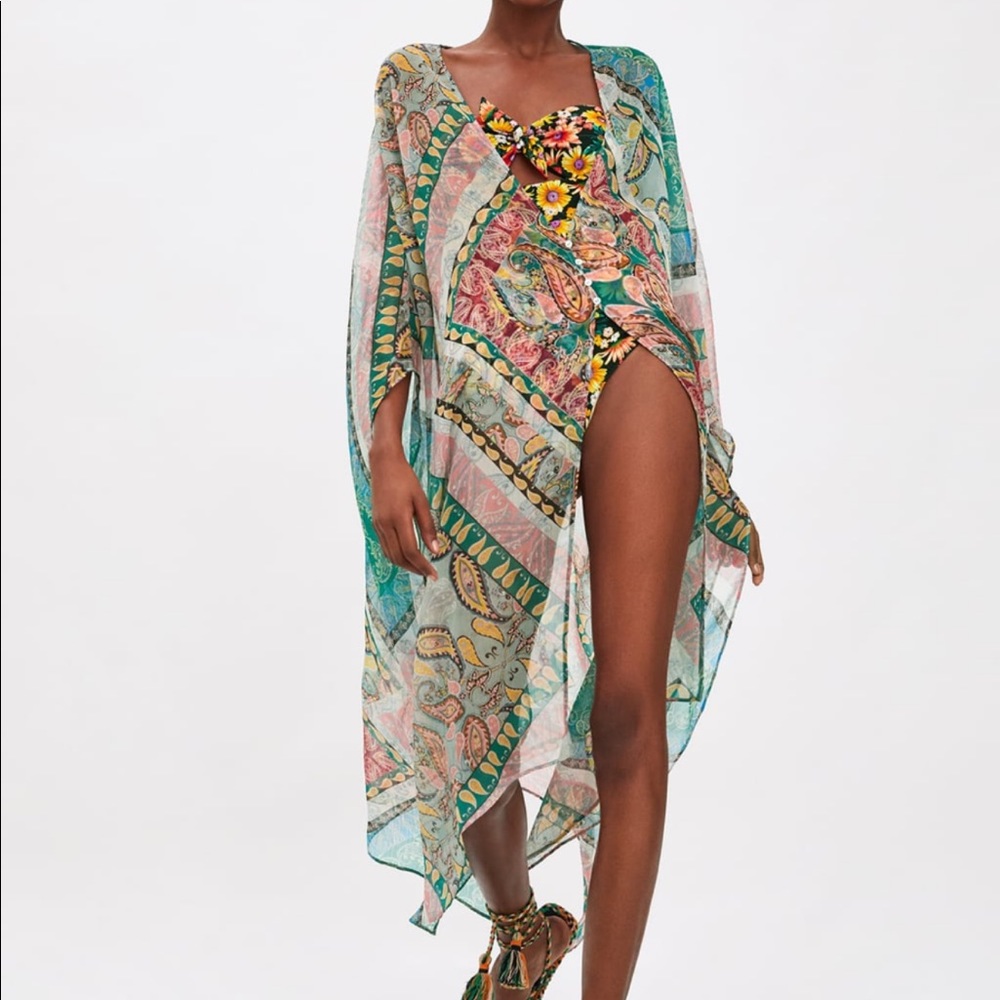 Printed Kimono